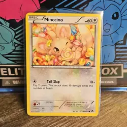 Pokemon Minccino RC18/RC25 Legendary Treasures Radiant Collection Basic 60 HP - Image 1