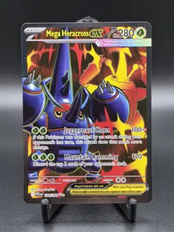 Pokemon Mega Heracross EX Me02: Phantasmal Flames Full Art Holo 108/094 - Image 1