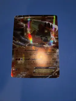 Landorus EX 89/149 Ultra Rare Boundaries Crossed Pokemon TCG LP - Image 1