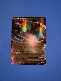 Landorus EX 89/149 Ultra Rare Boundaries Crossed Pokemon TCG LP - Image 2