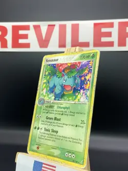 Venusaur 28/100 Non-Holo Rare Ex Crystal Guardians Pokemon TCG creased - HP - Image 3