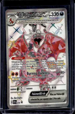 2023-25 Pokemon SV Black Star Promos - SVP EN Charizard ex #074 - Image 1