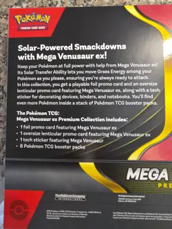 Mega Venusaur EX Premium Collection Factory Sealed Pokemon TCG - Image 5