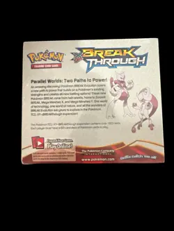 Factory Sealed Pokemon XY BREAKthrough Booster Box English 36 Packs NIB Shrink - Image 2