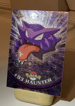 Pokemon Topps Chrome Series 2 Haunter #93 MP/HP - Image 2