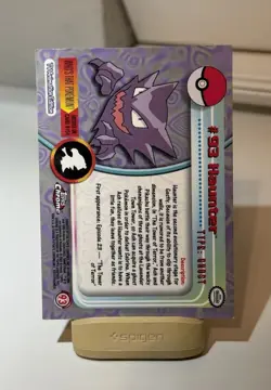 Pokemon Topps Chrome Series 2 Haunter #93 MP/HP - Image 3
