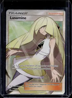 2017 Pokemon Sun & Moon Crimson Invasion Lusamine #110/111 - Image 1