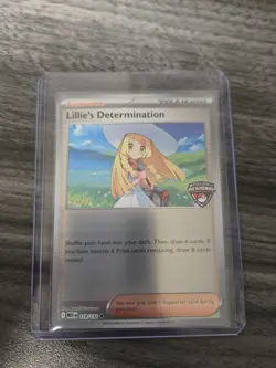 STAFF Lillie's Determination Pokemon TCG Regional Championships Promo - Image 1