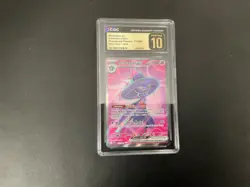 2025 Pokemon Phantasmal Flames Ultra Rare 112/094 Mismagius Ex CGC PRISTINE 10 - Image 1