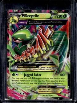 2015 Pokemon XY Ancient Origins Mega Sceptile Holo #8/98 - Image 1