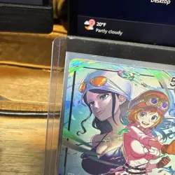 One Piece Legacy Of The Master Koala OP12-081 Leader Alt Art English Nico Robin - Image 2