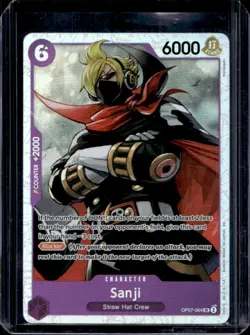 2024 One Piece Sanji Super Rare #OP07-064 - Image 1