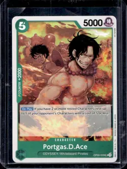 2024 One Piece Emperors in the New World Portgas D. Ace #OP09-035 - Image 1