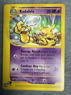 Pokemon Card - Kadabra Expedition 84/165 Uncommon - Image 1