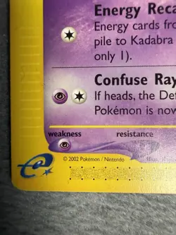 Pokemon Card - Kadabra Expedition 84/165 Uncommon - Image 5