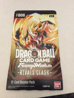 4 New Dragonball Super Card Game Fusion World Rivals Clash Packs - 48 Total Card - Image 2