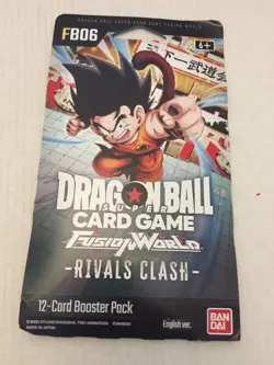 4 New Dragonball Super Card Game Fusion World Rivals Clash Packs - 48 Total Card - Image 4