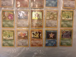 Lot Of 25 Vintage Pokemon Cards NM/LP (Base Set , Jungle & More) All Sleeved - Image 2