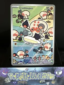 Pokemon Card Clobbopus 207/191 Surging Sparks Illustration Rare NM - Image 1
