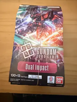 GUNDAM CARD GAME Dual Impact Sleeved Booster Packs Lot of 11 Sealed GD02 English - Image 3
