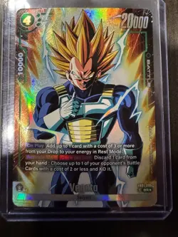 Dragon Ball Super Card Game Fusion World - Vegeta SR Alternate Alt Art FB01-096 - Image 1