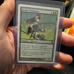WOTC MtG Invasion Elvish Champion (R) VG - Image 1