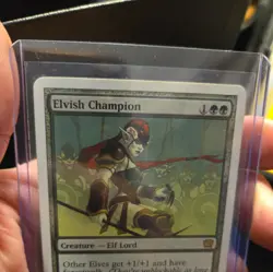 WOTC MtG Invasion Elvish Champion (R) VG - Image 2