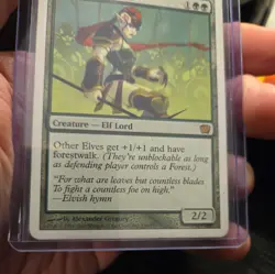 WOTC MtG Invasion Elvish Champion (R) VG - Image 3