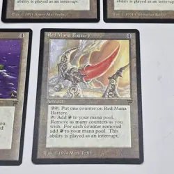 Mtg Fbb Mana Battery Lot x5 - Magic the Gathering Legends english Lp - Image 3