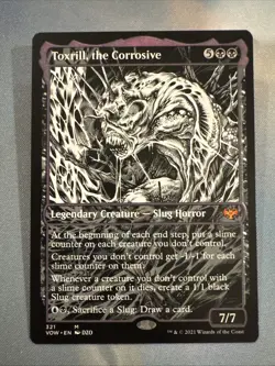 Toxrill, the Corrosive - Showcase #321 - NM - Mythic - MTG (Qty 2) - Image 1