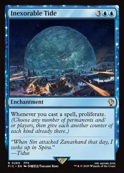 Inexorable Tide - 265 - FIC - NM - MTG Magic the Gathering - Image 1