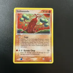Pokemon TCG Sudowoodo EX Unseen Forces 15/115 Holo Holo Rare 2005 - Image 1