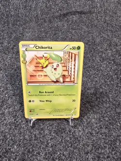 Pokemon TCG Chikorita RC1/RC32 Generations Radiant Collection Moderate Play - Image 1