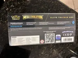 Pokemon MEGA EVOLUTION ETB & Booster Bundle Factory SEALED New other small tear - Image 3