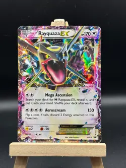 Pokemon TCG Rayquaza EX Deoxys Holo Rare XY69 Black Star PromoHP #XY69 - Image 1
