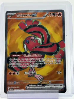 ORICORIO EX 2025 POKEMON PHANTASMAL FLAMES ULTRA RARE 110/094 Q6011 - Image 1