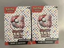 Pokemon 151 Scarlet & Violet Booster Bundle Box X2 BRAND New Sealed - Image 1