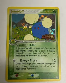 POKEMON TCG JUMPLUFF 11/109 TEAM ROCKET RETURNS STAMPED REVERSE HOLO EN LP - Image 1
