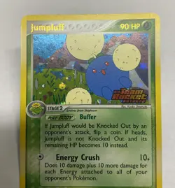 POKEMON TCG JUMPLUFF 11/109 TEAM ROCKET RETURNS STAMPED REVERSE HOLO EN LP - Image 3