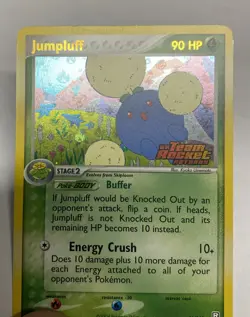 POKEMON TCG JUMPLUFF 11/109 TEAM ROCKET RETURNS STAMPED REVERSE HOLO EN LP - Image 4