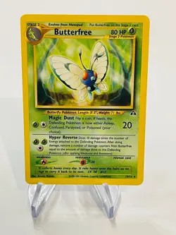 BUTTERFREE 2001 Pokemon Neo Discovery Rare POKEMON 19/75 - Image 1