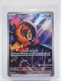 CHARCADET 2025 POKEMON MEGA EVOLUTION BLACK STAR PROMO #022 Q4385 - Image 1