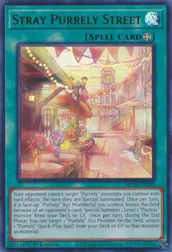 Yugioh Dueling Mirrors - Stray Purrely Street Ultra Rare MP24-EN289 NM - Image 1