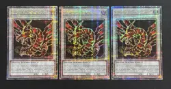 2024 YUGIOH MP24 QCR SECRET RARE ULTIMAYA TZOLKIN X3 NM SET - Image 1