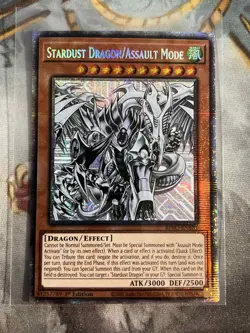 Stardust Dragon/Assault Mode - BPRO-EN101 - Starlight Rare YuGiOh - Image 1