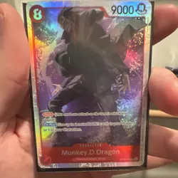 One Piece Monkey D. Dragon OP07-015 Character Foil Special Rush 9000 Power - Image 1