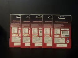 5x ENGLISH One Piece CCG: Carrying On His Will - Sleeved Booster Pack lot OP-13 - Image 2