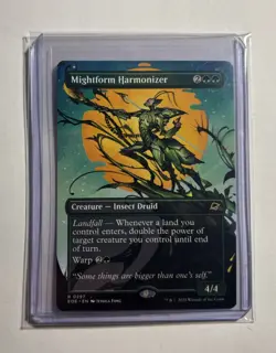 MAGIC MTG EDGE OF ETERNITIES #297 MIGHTFORM HARMONIZER BORDERLESS NON-FOIL - Image 1