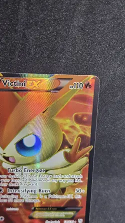 Pokemon TCG Victini EX Full Art Ultra Rare Holo Card Plasma Storm 131/135 NM - Image 3