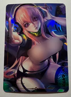 SEXY HEROINE WAIFU Super Sonico NITROPLUS ACG PREMIUM HOLOFOIL CARD NM - Image 1